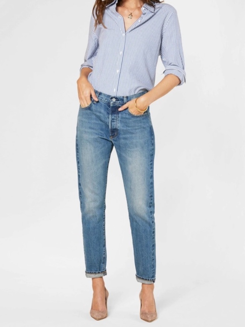 Outerknown S.E.A. Jeans Generation Slim Selvedge Organic Cotton Size 26